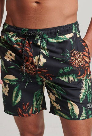 SUPERDRY HAWAIIAN PINEAPPLE SWIM SHORTS