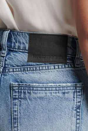 SUPERDRY STUDIOS HIGH RISE DENIM SHORTS