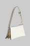 Front image of Simone shoulder bag in beige, by brand Top shop