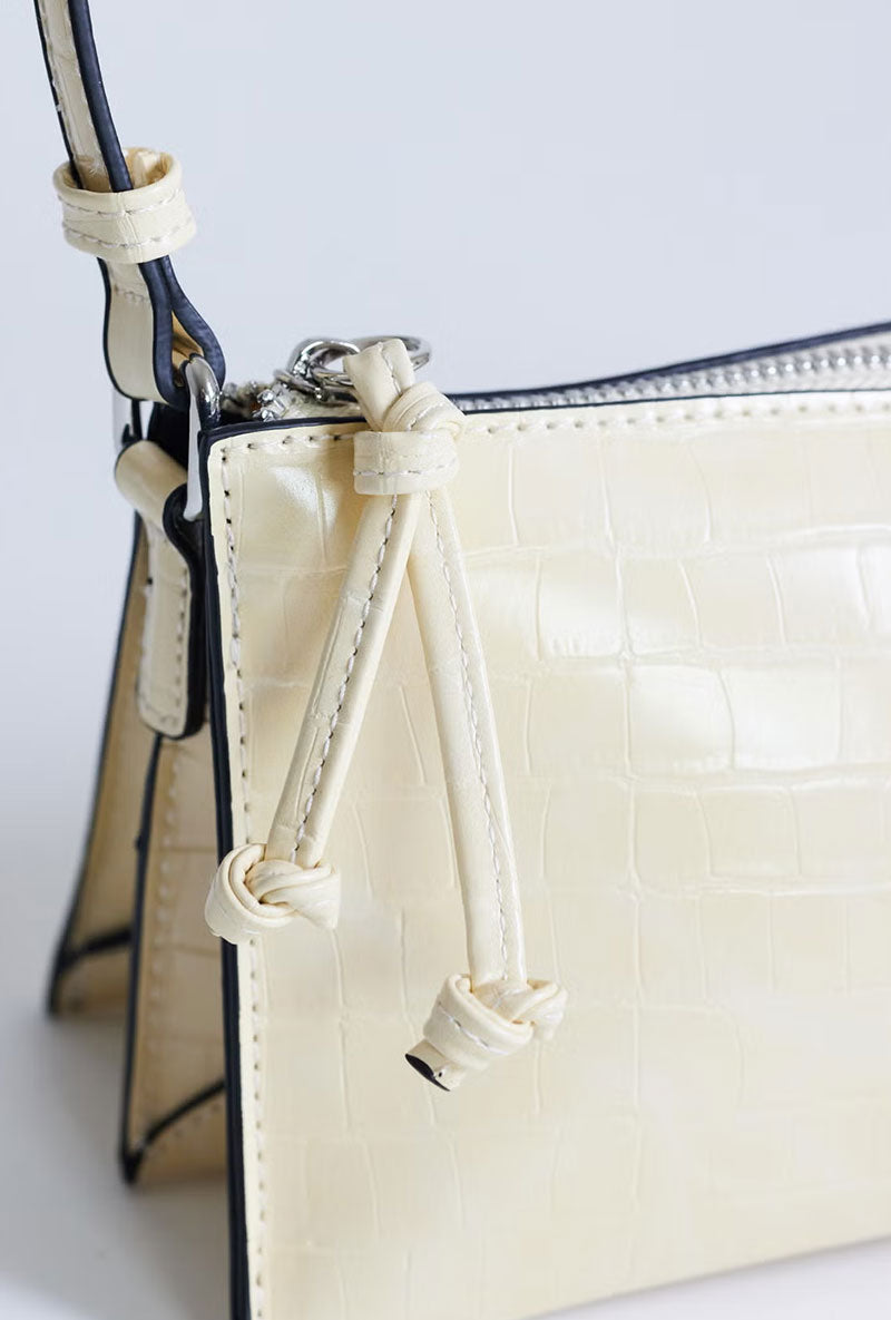 Detail image of Simone shoulder bag in beige, by brand Top shop