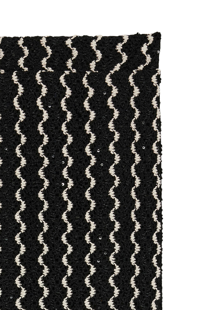 Detail image of Kinea hw ankle skirt in black, by brand Vero moda