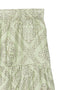 Detail image of the Bliss h/w short detail skirt in green, by brand Vero moda