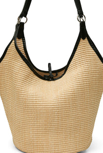 Detail image of the Freja shoulder bag in natural, by brand Vero moda