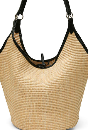 Detail image of the Freja shoulder bag in natural, by brand Vero moda