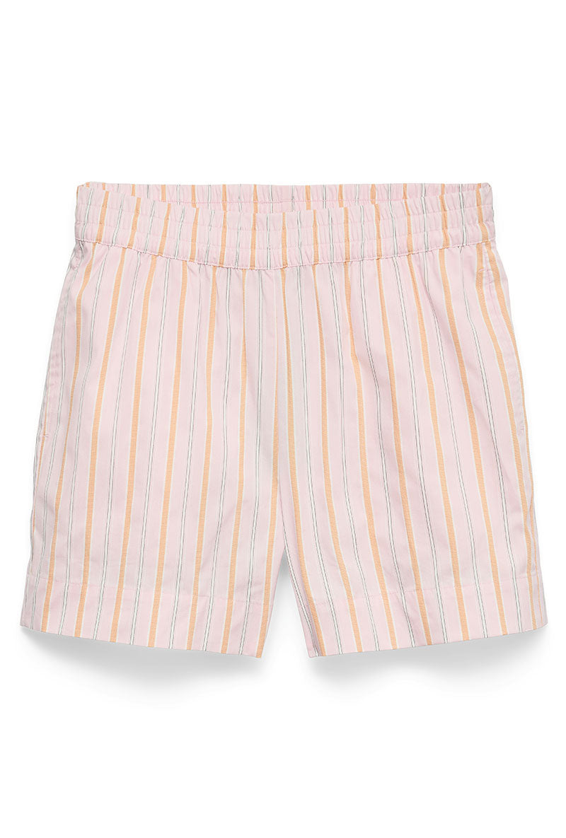 Front image of Glow hw shorts in pink, by brand Vero moda