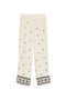 Front image of the Kai mw pants in beige, by brand Vero moda