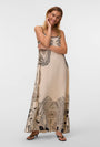 Image of LALITA ZOLA ANKLE DRESS in beige, by brand VERO MODA