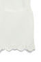 Detail image of the Louise sl square neck top in white, by brand Vero moda