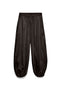 Front image of the Lotus balloon trousers in chocolate, by brand Vero moda