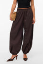 Image of LOTUS BALLOON TROUSERS in chocolate, by brand VERO MODA
