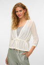Image of LUX LIGHT 3/4 V in off white, by brand VERO MODA