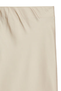 Front detail image of the Reba hibisca hw skirt in beige, by brand Vero moda