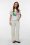 Front image of a model wearing the Salli mette ss t in mul1, by brand Vero moda