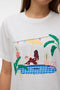 Front image of a model wearing the Salli mette ss t in mul2, by brand Vero moda