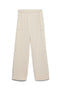 Front image of Bellis mw straight pants in stone, by brand Vero moda