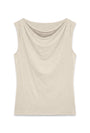 Image of CARA SL BOATNECK TOP in beige, by brand VERO MODA