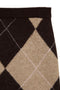 Front image of the Darla nw short skirt in chocolate, by brand Vero moda