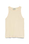 Front image of Irina oneck tank top in vanilla, by brand Vero moda