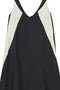 Detail image of the Kyra singlet dress in black, by brand Vero moda