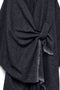 Detail image of the Molly poncho in chocolate, by brand Vero moda