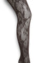 Front image of the Monroe lace tights in black, by brand Vero moda