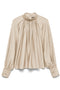 Front image of the Sunny ls top in cream, by brand Vero moda