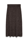 Image of TEAK ANKLE SKIRT in chocolate, by brand VERO MODA