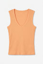 Image of TILLY SL TOP in orange, by brand VERO MODA