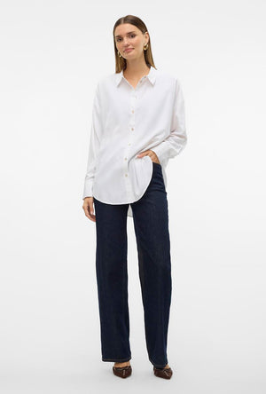 VERO MODA NORA LS OVERSIZE SHIRT