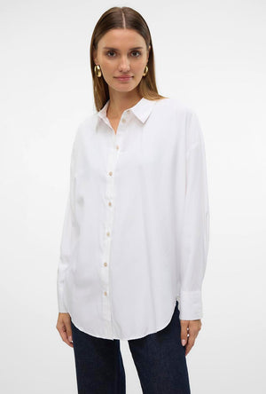 VERO MODA NORA LS OVERSIZE SHIRT