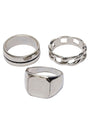 JACK AND JONES MIX RING 3PACK