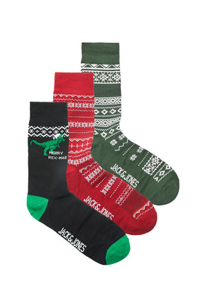 JACK AND JONES XMAS SOCKS GIFTBOX