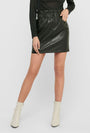 ONLY MIRI FAUX LEATHER SKIRT