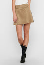 ONLY LINUS FAUX SUEDE BONDED SKIRT