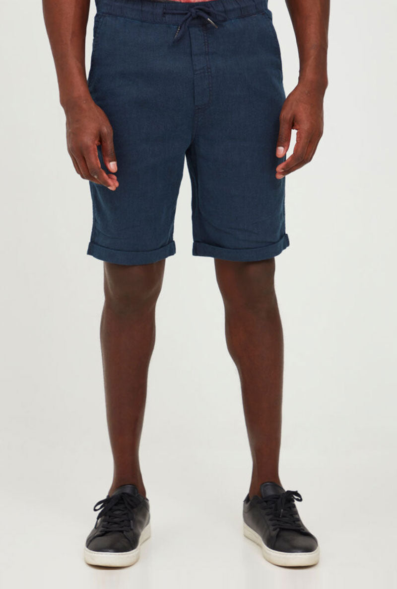 Slim fit clearance linen shorts