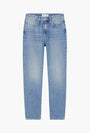CALVIN KLEIN HIGH RISE STRAIGHT ANKLE JEANS