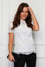 GIRL IN MIND CHRISTINE LACE TOP