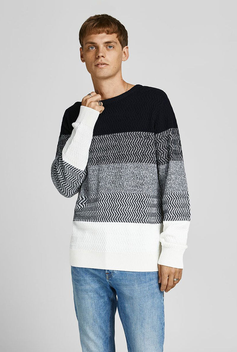 JACK AND JONES MASON KNITTED PULLOVER