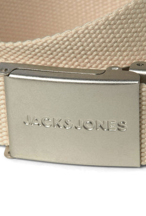 JACK AND JONES SOLID WOVEN BELT