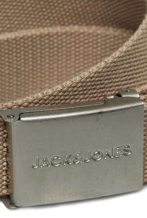 JACK AND JONES SOLID WOVEN BELT