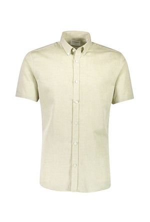 LINDBERGH LINEN BLEND S/S SHIRT