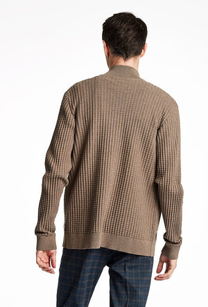 LINDBERGH ZIP STRUCTURE CARDIGAN