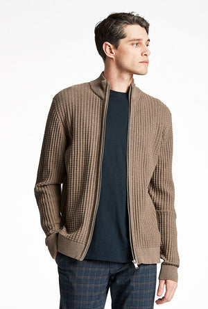 LINDBERGH ZIP STRUCTURE CARDIGAN