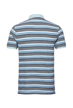 LYLE AND SCOTT STRIPE POLO SHIRT