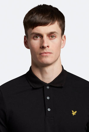 LYLE AND SCOTT CREST TIPPED POLO SHIRT