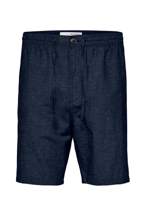 SELECTED HOMME COMFORT LINEN SHORTS