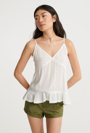 SUPERDRY SUMMER LACE CAMI TOP