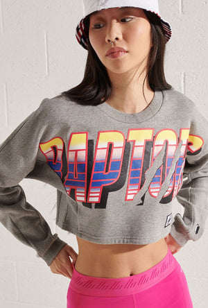 SUPERDRY CROPPED BATWING TOP