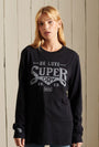 SUPERDRY BLACKOUT L/S TOP