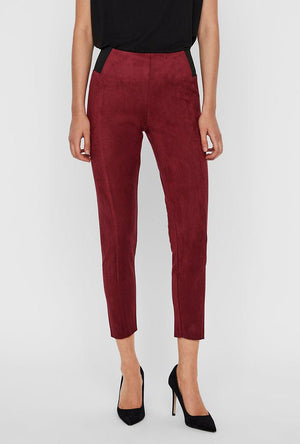 VERO MODA CAVA FAUX SUEDE LEGGINGS